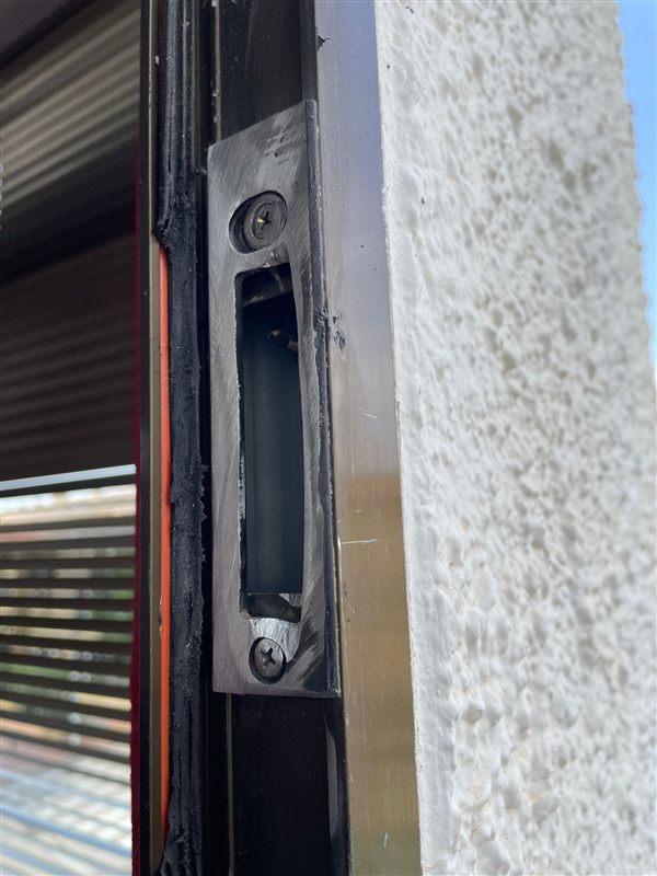 Restored lock mechanism after non-destructive intervention